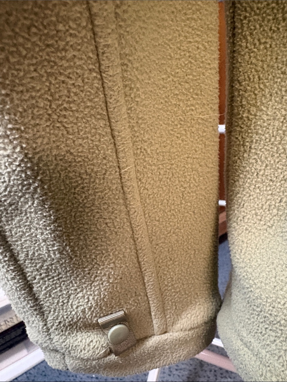 The North Face Women's Sage Green Teddy Fleece Jacket - Picture 5 of 6